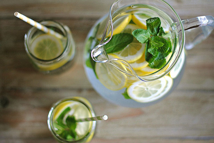 Image result for lemon-cucumber water
