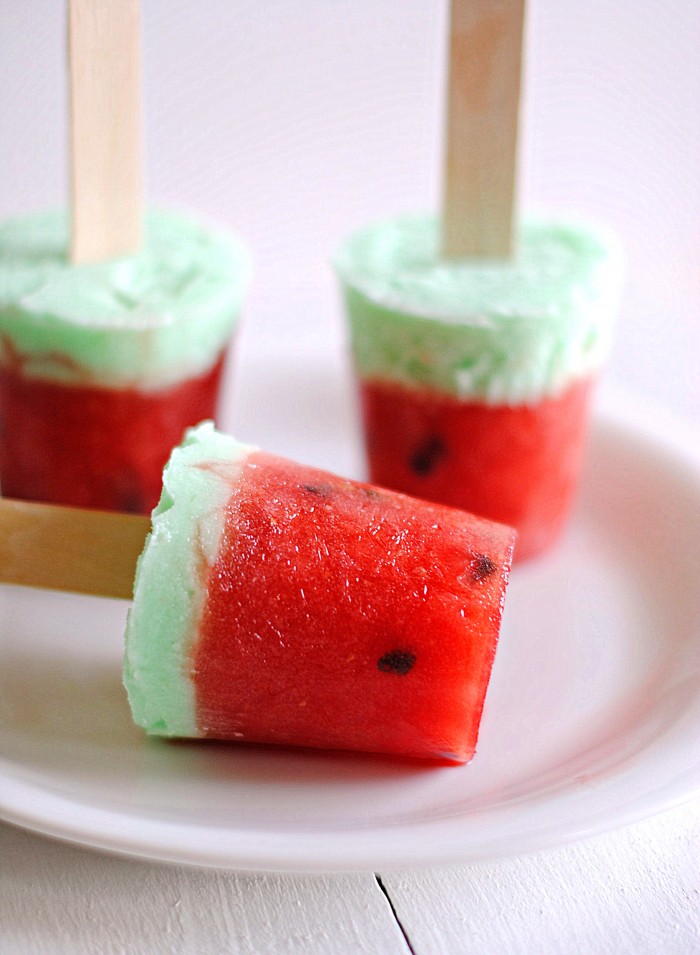 Make your own delicious Watermelon Ice Pops! | Eat Yourself Skinny