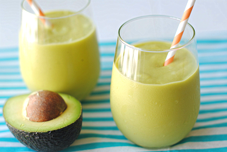 Mango Avocado Smoothie by Eat Yourself Skinny