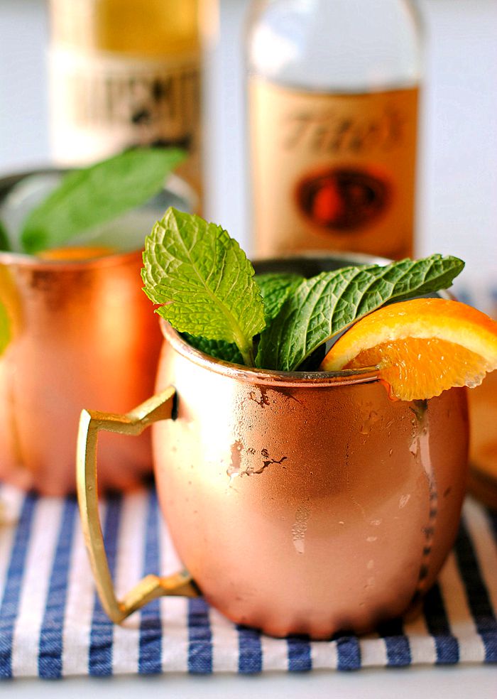My FAVORITE Southern Moscow Mule recipe! | Eat Yourself Skinny