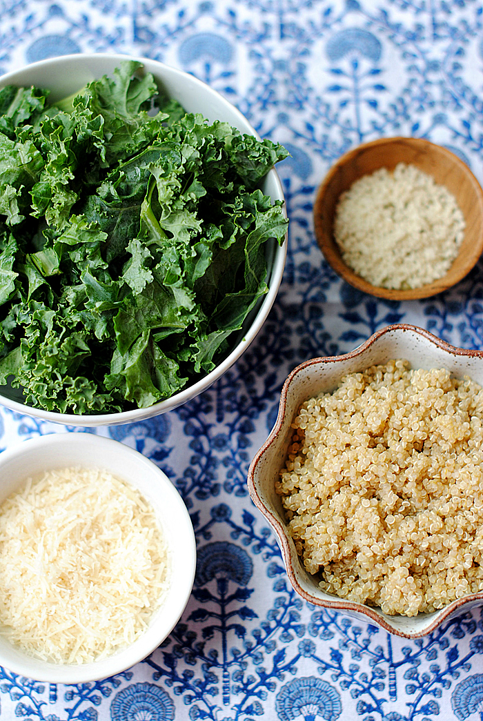 {Healthy} Sauteed Kale and Quinoa Skillet | Eat Yourself Skinny