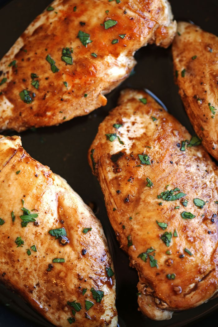 Maple Balsamic and Herb Chicken - Eat Yourself Skinny